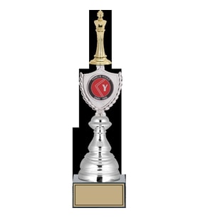 ODAK KUPA - Figürlü Kupalar - Satranç Figürlü Kupalar FG-035 B - 37 cm