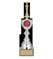 ODAK KUPA - Figürlü Kupalar - Satranç Figürlü Kupalar FG-035 B - 37 cm