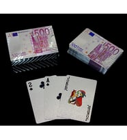 Euro Tasarımlı Gümüş İskambil Oyun Kartı Alk2812