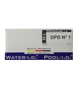 Pool Lab 1.0 DPD1 Serbest Klor Ölçüm Test Tableti (Mavi)