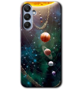 Galaxy A25 Kılıf HD Desen Baskılı Kılıf - Cosmos