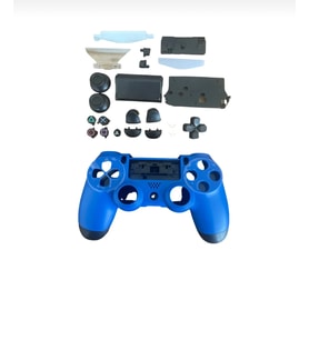 Playstation 4 Uyumlu Kasa Joystick V1 Full Kasa Tuş Takımı Mavi