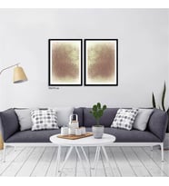 Çerçeveli Doku Efektli Tablo Seti 105x70 cm