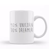 Ninety Per Cent Unicorn Kupa Bardak Porselen