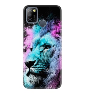 INFINIX Smart 4 5 6 Zero 8 S5 Pro Kılıf Desemli Silikon Pink Blue Leon 1603