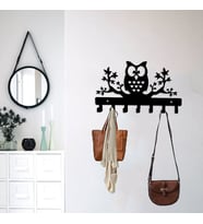 Dekoratif Metal Duvar Askısı - Modern Portmanto