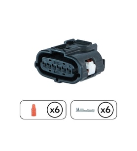 Hava Akışmetre Soketi 6 Pin Kablosuz