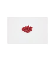 AKRİLİK KRİSTAL YUVARLAK BONCUK 10 MM (Bordo)