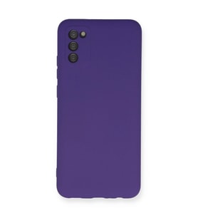 Galaxy A03s Kılıf Nano İçi Kadife  - Mor