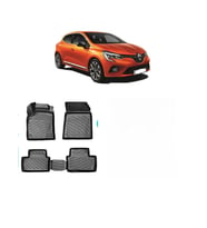 renault clio 5 uyumlu 3d havuzlu paspas