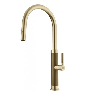 FRANKE MASTERPIECE Spiralli Duşlamalı Gold Armatür