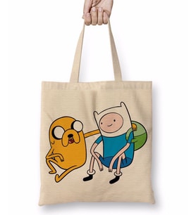 Adventure Time Bez Çanta Uzun Saplı