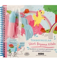 Sihirli Boyama Kitabı – Tekboynuzlar(Ciltli)