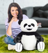 SEVİMLİ  PANDA NO 2 (Siyah - Beyaz)