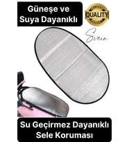 Premium Motosiklet Koruma Kılıfı Dayanıklı Su Geçirmez Sızdırmaz Motor Sele Koruma Güneşlik