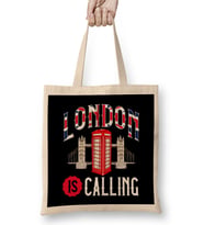Awesome London Is Calling Skyline UK Bez Çanta Uzun Saplı