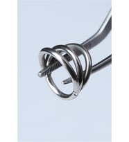 Üç Sıra Gizli Kilit Halka Silver Piercing