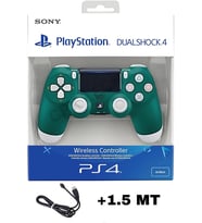 Playstation DualShock 4 Uyumlu V2 Yenilenmiş Ps4 Oyun Kolu Pc + Ps4 ( 1.5MT ŞARJ KABLOSU)