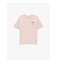 Koton Arkası Baskılı Pembe Kadın T-Shirt 6SAK50067EK