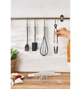 10 Parça Siyah Pasta Servis Takımı, Şık ve Kullanışlı Tasarım