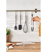 10 Parça Siyah Pasta Servis Takımı, Şık ve Kullanışlı Tasarım