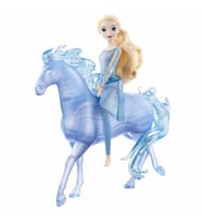 Mattel Barbie Disney Karlar Ülkesi Elsa ve Güzel Atı HLW58 (Çok Renkli)