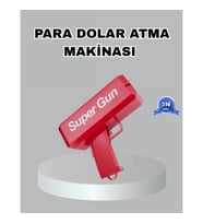 Mey İthalat® Para Saçma Makinesi Kırmızı Model 100’lü Para Hediyeli