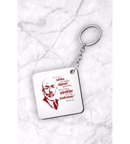 Mehmet Akif Ersoy Tasarımlı Anahtarlık