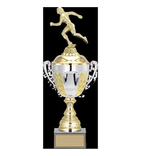 ODAK KUPA - Figürlü Kupalar - Atletizm Kadın Figürlü Kupalar FG-087 C - 45 cm