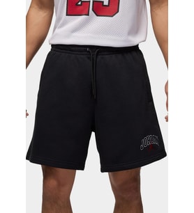 Nike Jordan Brooklyn Fleece Men's Graphic Shorts Oversize Erkek Pamuklu Şort Siyah