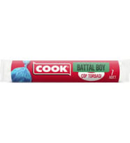 Cook Battal Boy Çöp Torbası 72 x 95 cm 7 Li Mavi Renk (70 Lt)
