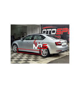 Skoda Octavia R Uyumlu Marşpiyel Sağ Sol Takım Fiberglass Boyasız