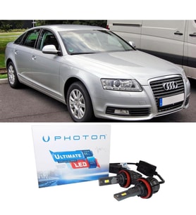 Audi A6 C6 Led Xenon Uzun Far Ampulü H1 Ultimate Yeni Seri Beyaz 2004-2011