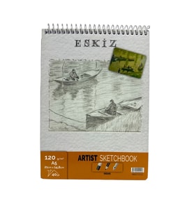 ODAK 777-294 ESKİZ DEFTERİ SPRİALLİ A5 120gr.40yp.