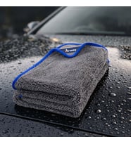 Arway TW3 Ultra Su Emici XL (60×90 cm) 600 GSM Mikrofiber Araç Kurulama Havlusu – Çiziksiz & İz Bırakmaz (Gri)