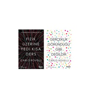 Fizik Üzerine Yedi Kısa Ders + Gerçeklik Göründüğü Gibi Değildir- 2 Kitap Set - Iş Bankası Özel Set