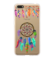 PrintiFy Huawei Honor 7S ile Uyumlu 1mm Slim Fit Nazar Boncuğu 6 Baskılı Şeffaf  Kılıf