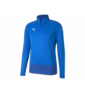Puma Teamgoal 23 Training 1 4 Zip Top Erkek Futbol Antrenman Sweatshirts 65647602 Mavi