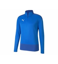 Puma Teamgoal 23 Training 1 4 Zip Top Erkek Futbol Antrenman Sweatshirts 65647602 Mavi