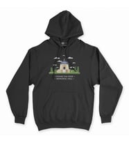 Çan Kay Şek Siyah Kapşonlu Sweatshirt Hoddie