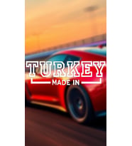 Made in Turkey 20x6 Jdm Yazı Araba-motosiklet Cam Etiket Sticker Beyaz Renk