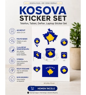 Kosova Sticker Set