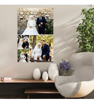 Ahşap Retro Mdf Poster , Kişiye Özel Poster, Sevgililer Günü , Özel Günle , Nişan , Düğün , Kına , Doğum Günü , Aile Sevgi Mutluluk – KOLAJ27
