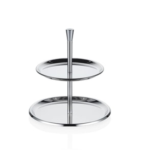 İki Katlı İkramlık Stand - 21 cm