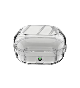 Lexroo Galaxy Buds 4 Pro Kılıf Şeffaf Silikon 360 Derece Koruma Airbag 47 Kılıf - Şeffaf