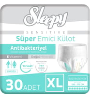 Sensitive Antibakteriyel Emici Külot Xlarge 30 Adet