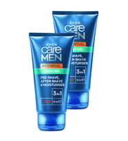 Care Men Essential 3'ü 1 arada Tıraş Öncesi ve Sonrası Nemlendirici Jel 50 Ml. İkili Paket