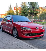 Peugeot 306 1993-2002 Uyumlu Üniversal Astra H lip Esnek Ön Lip 2 Parça Tampon Altı Dil Karlık Ön Ek