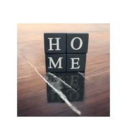HOME YAZILI EV DEKOR AHŞAP KAHVE DEKORASYON OBJESİ ANTRASİT KAHVE KÖŞESİDEKOR