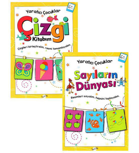 Yaratıcı Çocuklar Sayıların Dünyası ve Çizgi Kitabım 2li Set